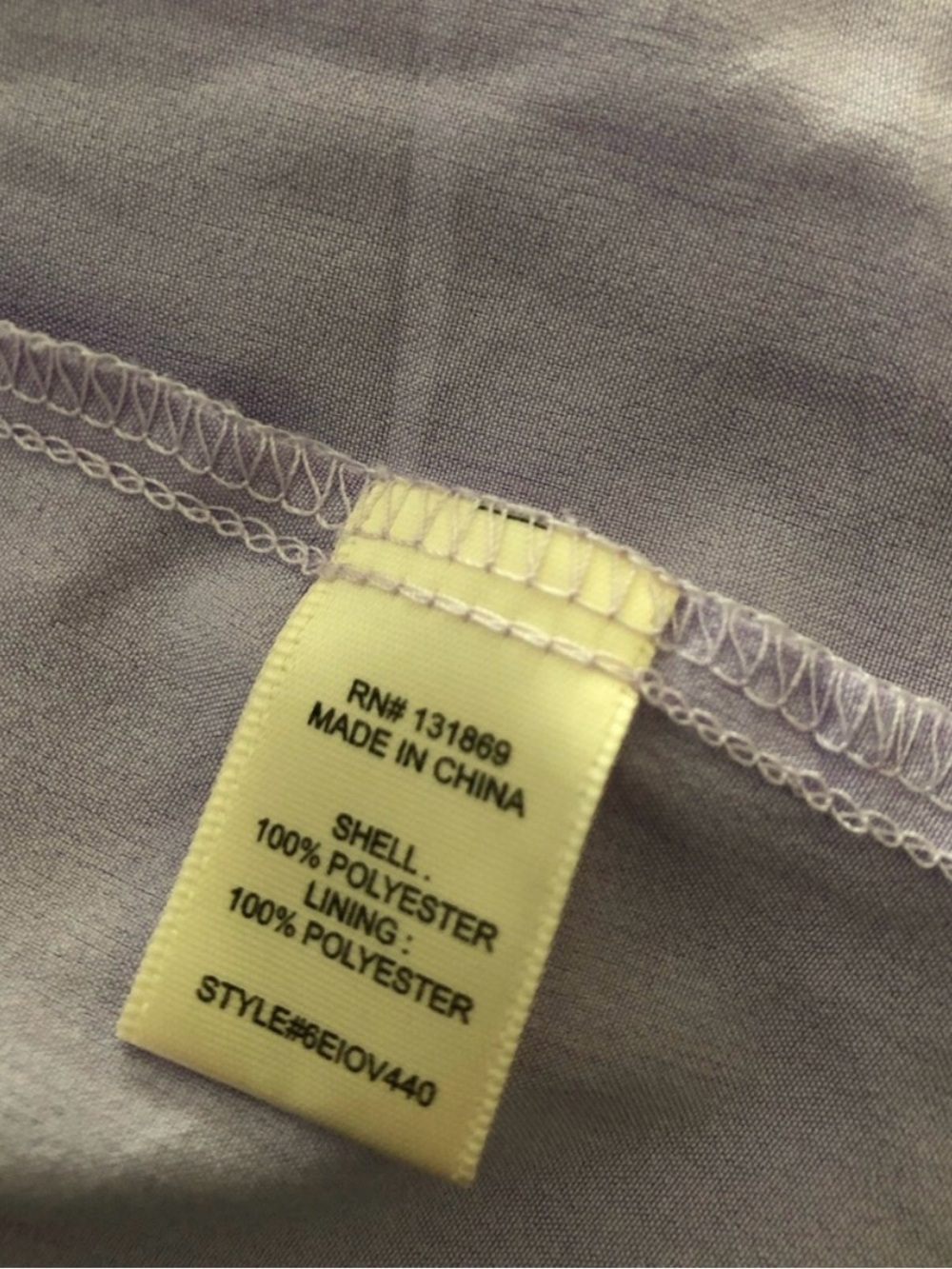 Lavender Ruffle V-Neck Maxi Dress - Picture 5 of 5